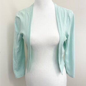 Pretty mint green lilly pulitzer open front cardigan!